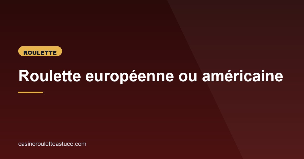 Illustration de l'article consacré au choix de la roulette
